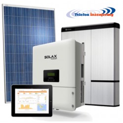 Solarni trofazni mrežni sistem 10,26kWp/10kW sa litijumskim baterijama