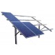 Nosač solarnih panela za na zemlju za montažu dva panela