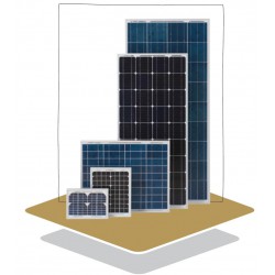 Solarni monokristalni panel Luxor 100Wp