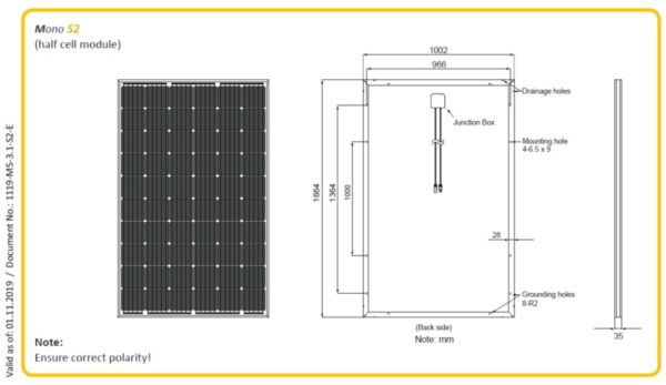 Solarni panel Mono S2 320Wp Solar Fabrik 2