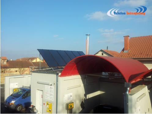 Solarni sistem za tri mesta za pranje automobila 2