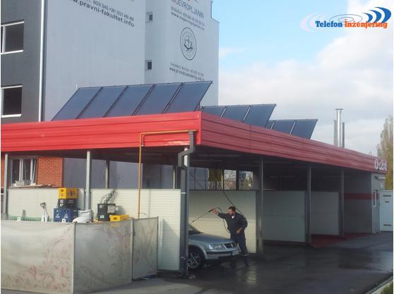 Solarni sistem za pet mesta za pranje automobila 1