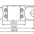 Mega DC osigurac 125A/58V 1