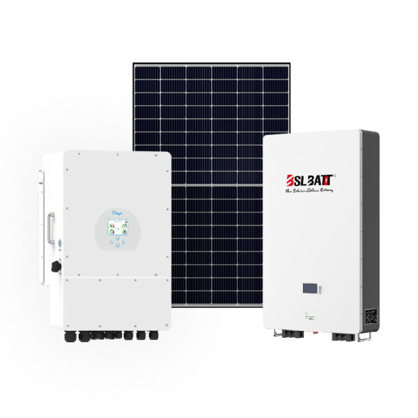 Solarna elektrana  6,58kWp-10kW-10,24kWh Deye Luxor  sa litijumskim baterijama