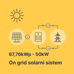 Solarna elektrana 67,76kWp-50kW Fronius-Luxor Solarna elektrana 67,76kWp-50kW Fronius-Luxor