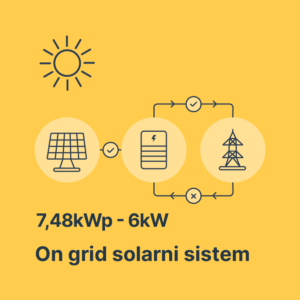 Solarna elektrana 7,48kWp-6kW Fronius-Luxor Solarna elektrana 7,48kWp-6kW Fronius-Luxor